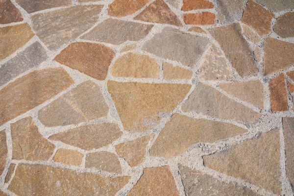 Limestone Pathway Installation