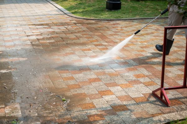 Paver Patio Power Washing