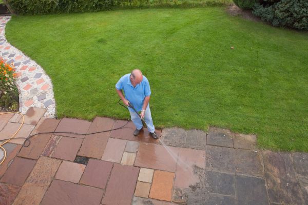 Patio Pavers Stain Removal