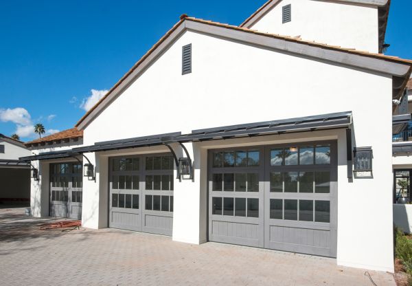 Four Bay Garage Construction